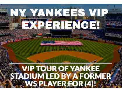 NY Yankees VIP Pregame Experience for (4)