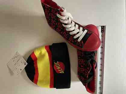 High-Tops and Beanie for the AC/DC fan!