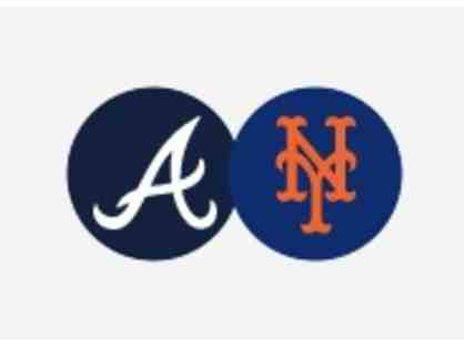 Mets vs. Braves on July 28th at Citifield - 2 Tickets
