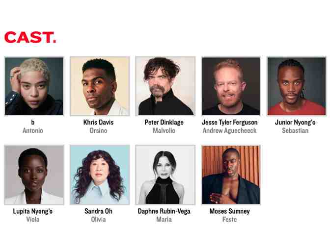 Two House Seats to Shakespeare in the Park's TWELFTH NIGHT