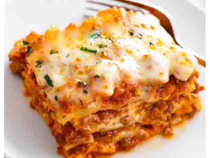 Lasagne from Ivano's Catering