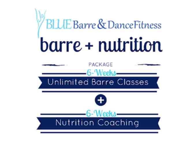 6 Weeks of Private Nutrition Coaching and Unlimited Barre, Cardio or Surfset Classes