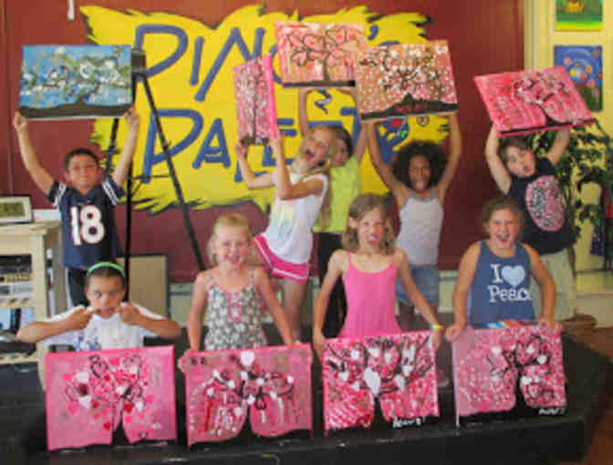 Little Brushes One Week of Summer Camp at Pinot's Palette