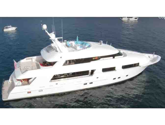 Luxury Yacht Harbor Cruise & Dinner for 25 people on 128' SHOGUN