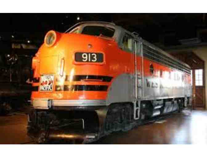 4 Excursion Train Vouchers valid for the Sacramento Southern Railroad Excursion Train Ride