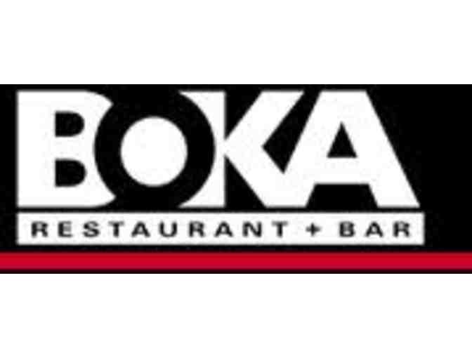 Dinner for Two at BOKA Restaurant & Bar