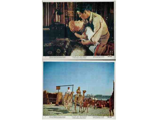 VALLEY OF THE KINGS, 1954, mini lobby cards, Robert Talor, Eleanor Parker