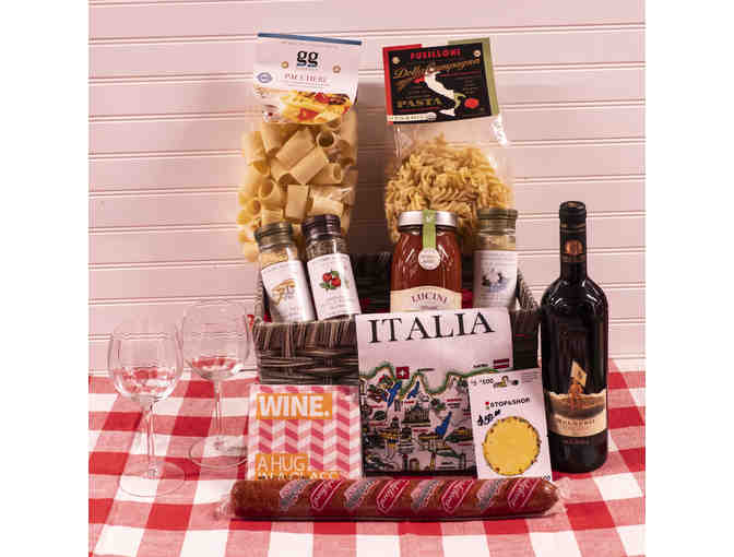 Italian Dinner and Wine Basket w/ GC