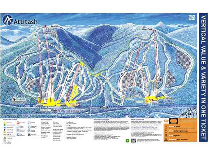 Attitash Mountain Resort/Wildcat Mountain Any Day Lift Tickets