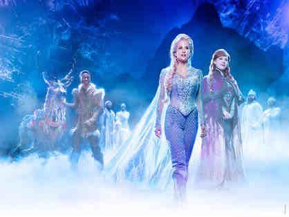 4 prime seats to Frozen Broadway Show with Backstage Tour