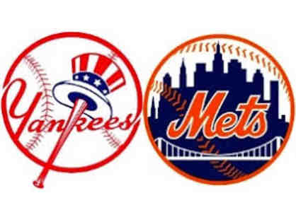 Two Tickets to NY Mets vs NY Yankees