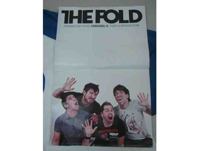 Autographed The Fold Baseball-Style T-Shirt and The Fold Poster