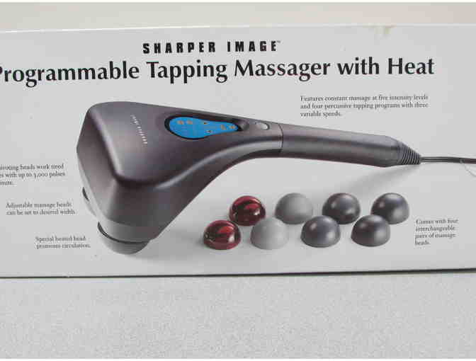 Sharper Image Programmable Tapping Massager with Heat (HF757)
