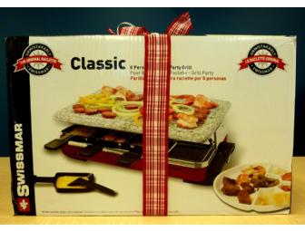 Authentic Raclette Grill and Gift Basket from the Swiss Consulate