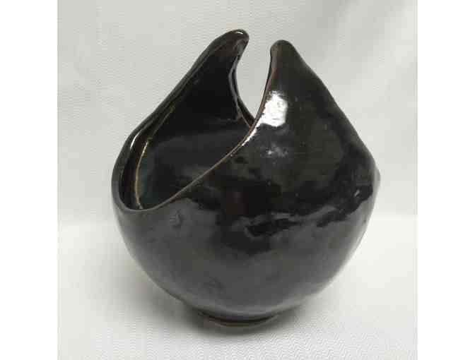 Black Pottery Sculpture