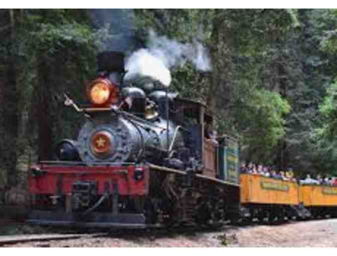 Tickets for 2 on Santa Cruz Beach train OR Redwood Forest Train - Photo 2