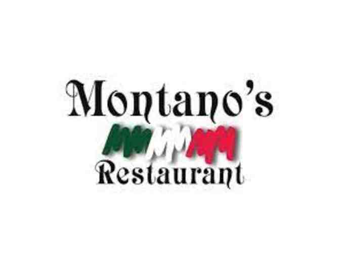 Montano's Italian Restaurant gift card - $100