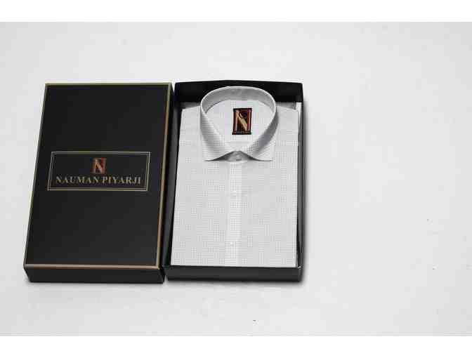 BESPOKE CUSTOM SHIRTS- Two Men's shirts by Nauman Piyarji