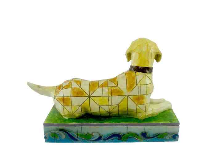 'Lucky' Yellow Labrador Figurine by Jim Shore