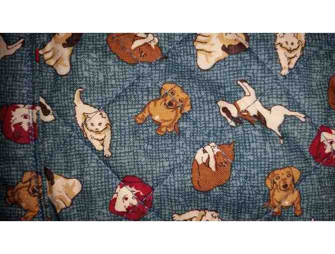 Hand Crafted Cat/Dog/Dachshund Patterned Purse