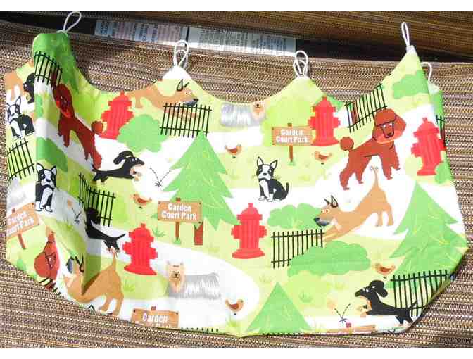 Hand-made cloth purse with interchangeable outer covers DACHSHUNDS!