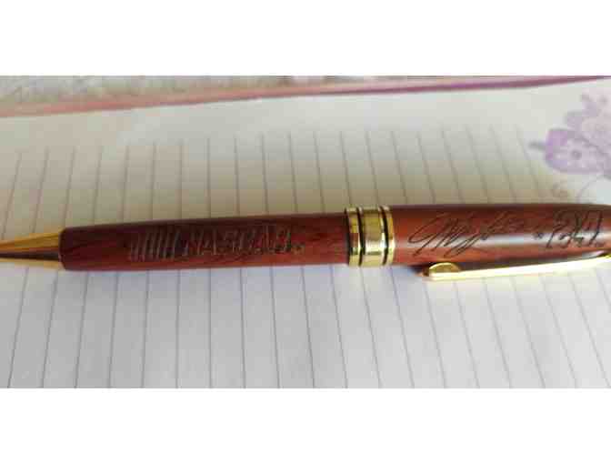 Nascar Engraved Wood Pen #24