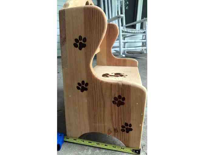 Hand-Made Wooden Chair for toddlers or doggies