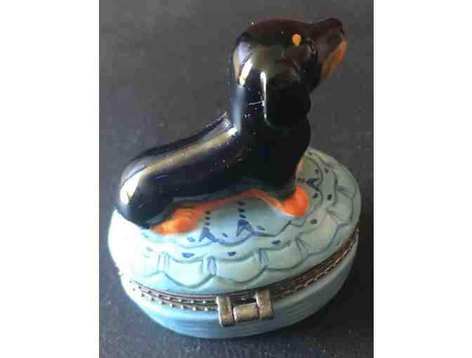 Dachshund Miniature Trinket Box