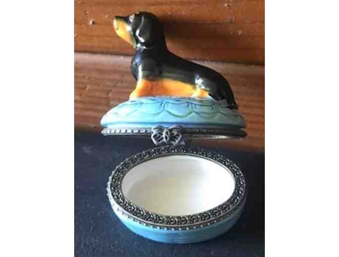 Dachshund Miniature Trinket Box