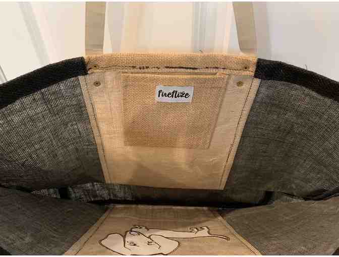 Tote ~~ Jute Dachshund Tote!