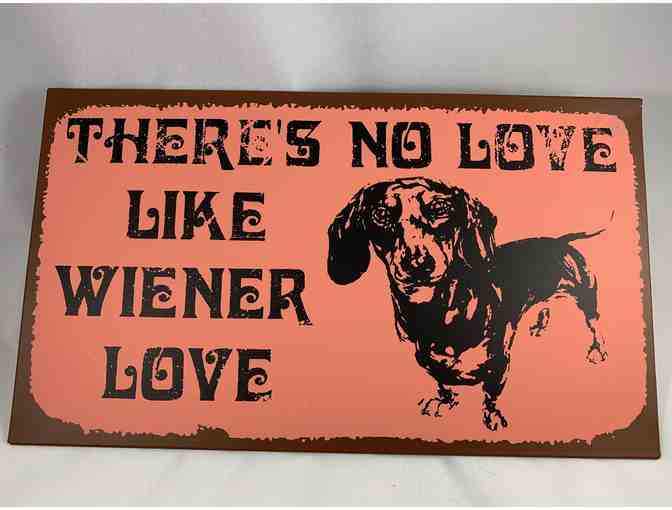 Plaque - There's no Love like Wiener Love