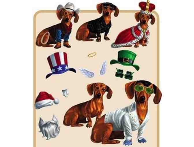 Magnets - Dress-up Dachshund Magnets