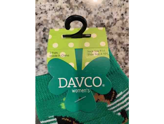 Dachshund Irish Ladies Socks (2 pairs)