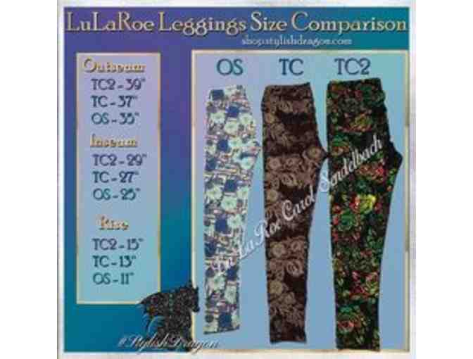 Christmas lularoe leggings on sale tc