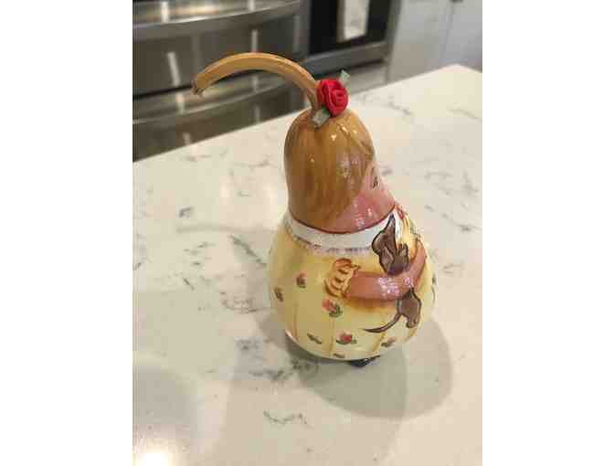 Hand Painted Gourd Figurine