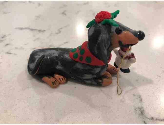 Dapple Dachshund Ornament