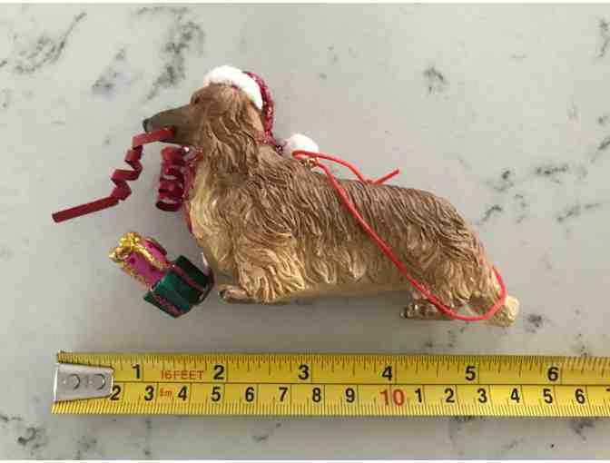 Dachshund with Sweater Ornament