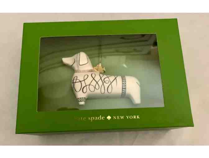 Kate Spade Dachshund Ornament by Lenox!! No longer available!!!