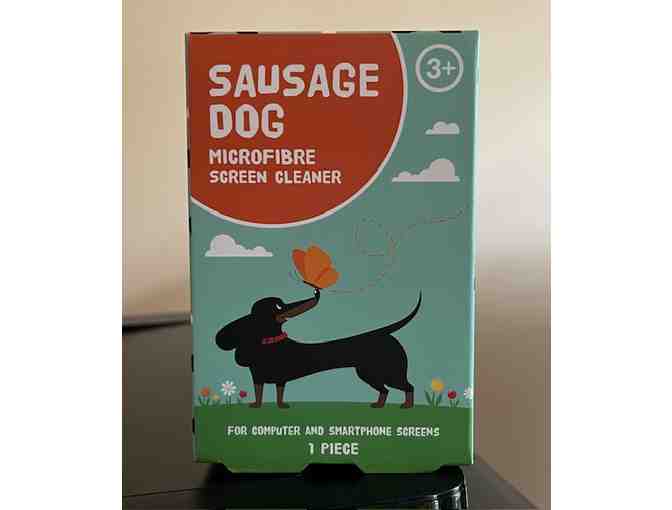 Sausage Dog Microfiber Screen Cleaner For Phones and Computer Screens
