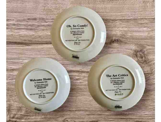 Set of 3 Danbury Mint Plates - Perfect Condition!