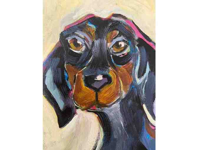 Especially Made for AADR: Painted Dachshund