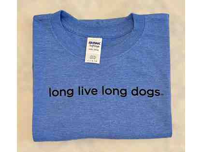Short Sleeve Unisex Crew long live long dogs T-Shirt -- Size LARGE