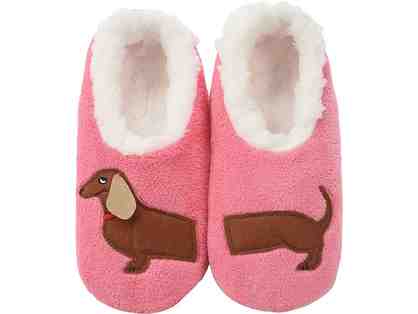 Snoozies!! Dachshund Slippers - Size Medium (Size 7-8)
