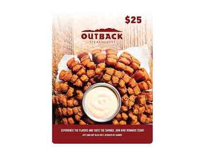 $25 Outback Gift Card