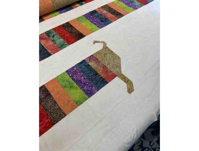 BUY A CHANCE TO WIN! Beautiful Hand-Pieced Quilt (ONLY 100 tickets available)