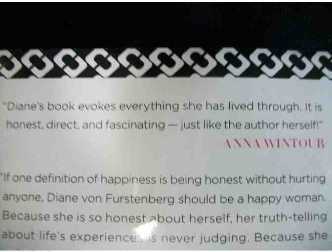 Autographed Copy of The Woman I Wanted to Be by Diane von Furstenberg