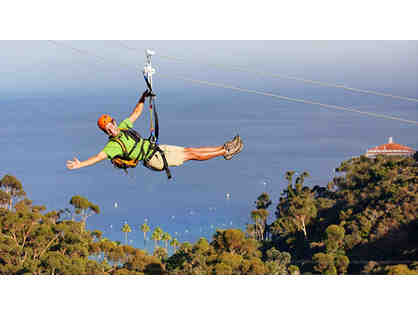 Zip Lining Adventure in Catalina Island with a 2 Night Stay at Fairmont Santa Monica and C