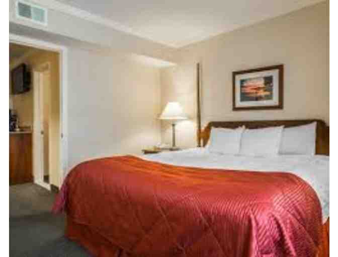 Overnight accommodations for two at the Clarion Inn & Suites of Lake George