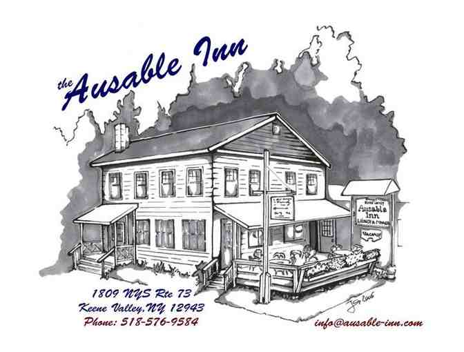 Keene Valley Ausable Inn Dinner for 2 Gift Certificate!