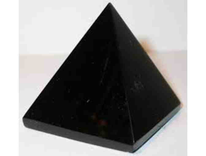 Natural Rock Obsidian Gemstone Crystal Pyramid